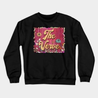 Classic Verve Personalized Flowers Proud Name Crewneck Sweatshirt